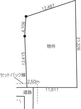 Compartment figure. Land price 12,270,000 yen, Land area 229.12 sq m