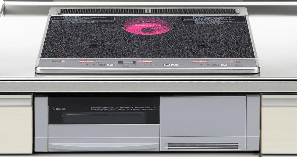 Other Equipment. Fever the pan itself without the use of flame. IH cooking heater which can respond to any dishes from high heating power to Toro Fire (same specifications)