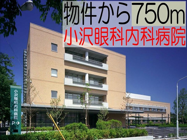 Hospital. 750m until Ozawa ophthalmology Internal Medicine Hospital (Hospital)