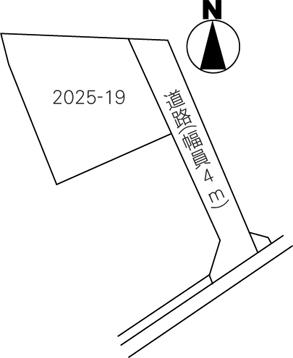 Compartment figure. Land price 9.8 million yen, Land area 256.74 sq m