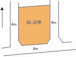 Compartment figure. Land price 13 million yen, Land area 219.24 sq m