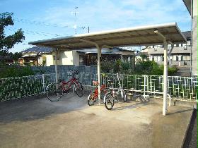 Other. It is a roof with bicycle parking. 