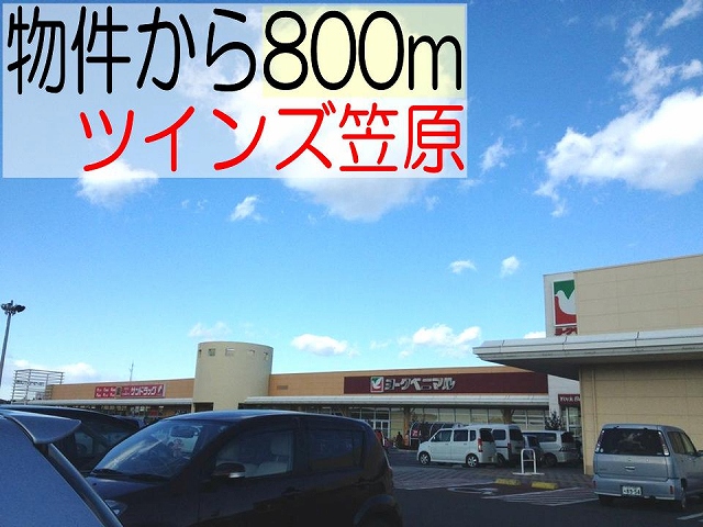 Shopping centre. 800m until the Twins Kasahara (shopping center)