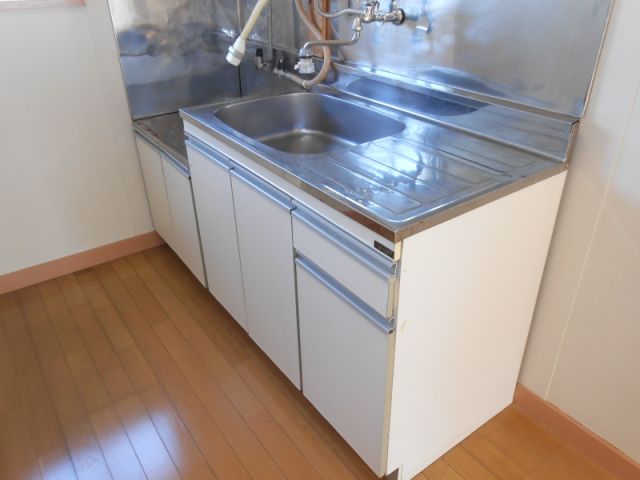 Kitchen. Gas stove 2 burners can be installed spacious kitchen. 