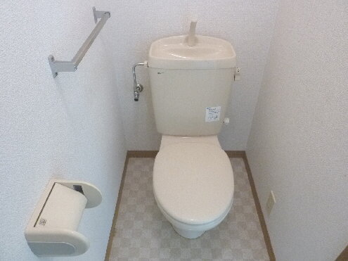 Toilet. It is settle space