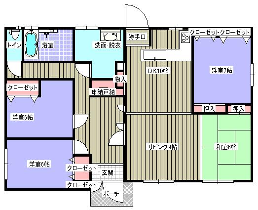 Floor plan. 22 million yen, 3LDK + S (storeroom), Land area 495.9 sq m , Building area 136.63 sq m