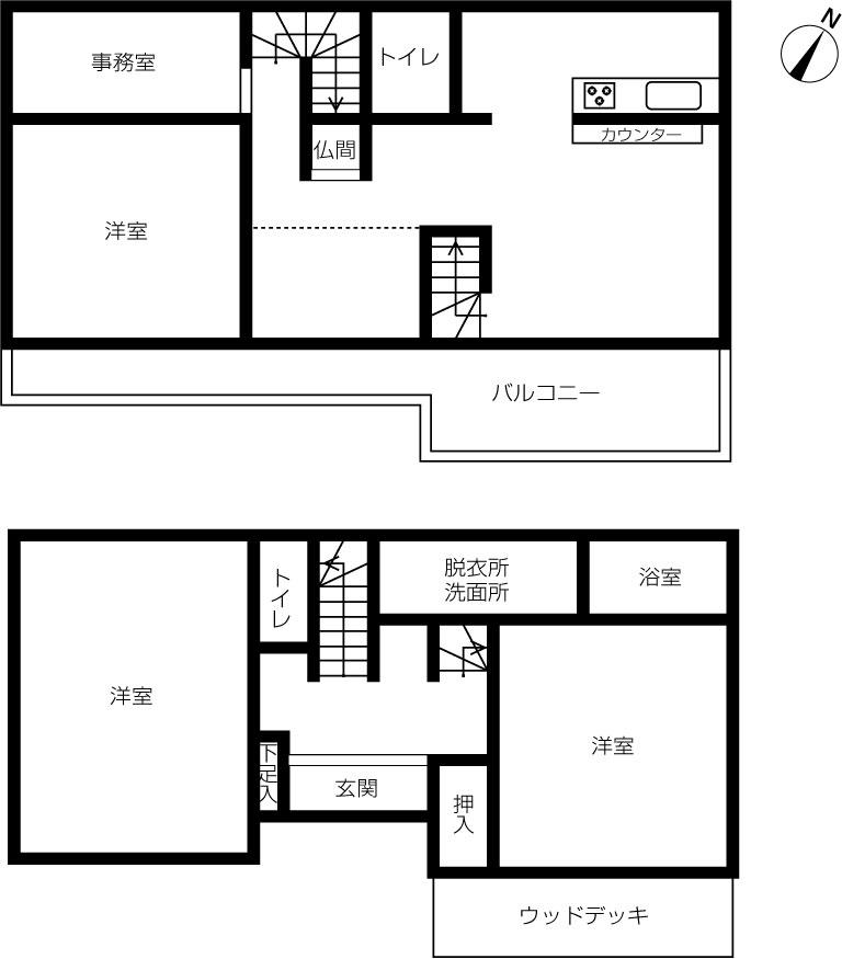 Floor plan. 24,800,000 yen, 3LDK, Land area 202.68 sq m , Building area 125.58 sq m 2013 December renovation scheduled to be completed