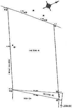 Compartment figure. Land price 19,800,000 yen, Land area 816.08 sq m