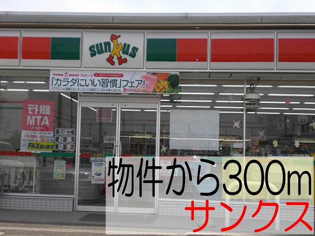 Convenience store. thanks 300m until Mito Hirasu the town store (convenience store)