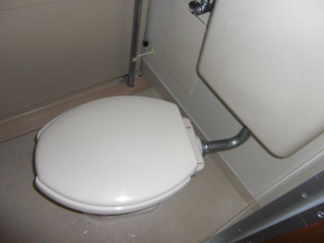 Toilet. Western-style toilet