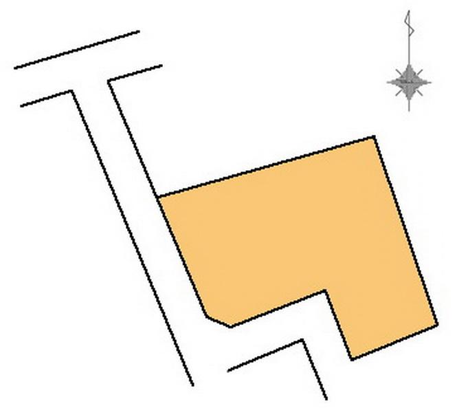 Compartment figure. Land price 8.8 million yen, Land area 395.44 sq m