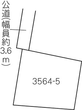 Compartment figure. Land price 6.5 million yen, Land area 241.87 sq m