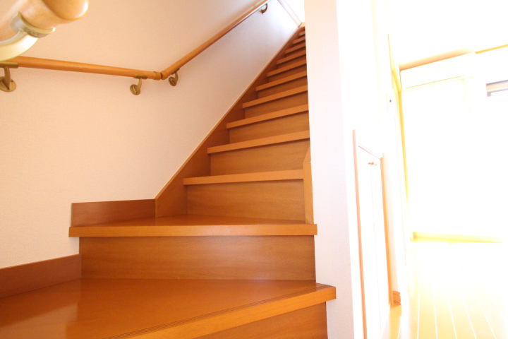 Other room space. Indoor stairs