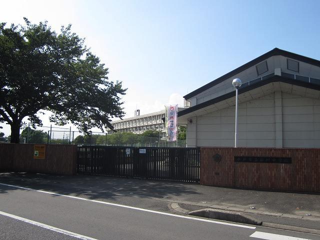 Junior high school. 1905m up to junior high school Mito Tateishi River