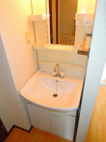Washroom. It comes with a wash basin! 