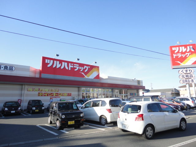 Dorakkusutoa. Tsuruha drag Mito Horimachi shop 518m until (drugstore)