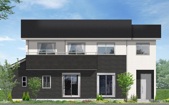 Rendering (appearance). Comfort ◎ home in Tsuzukiai design (6 Building) Rendering