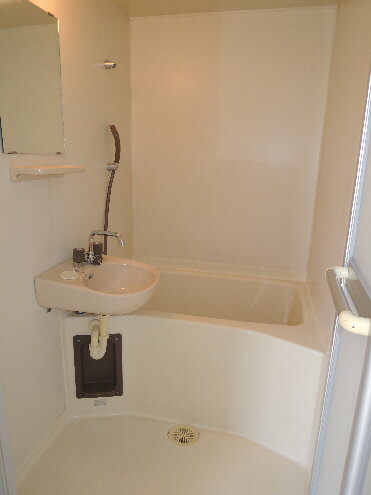 Bath. Bathroom with shower!
