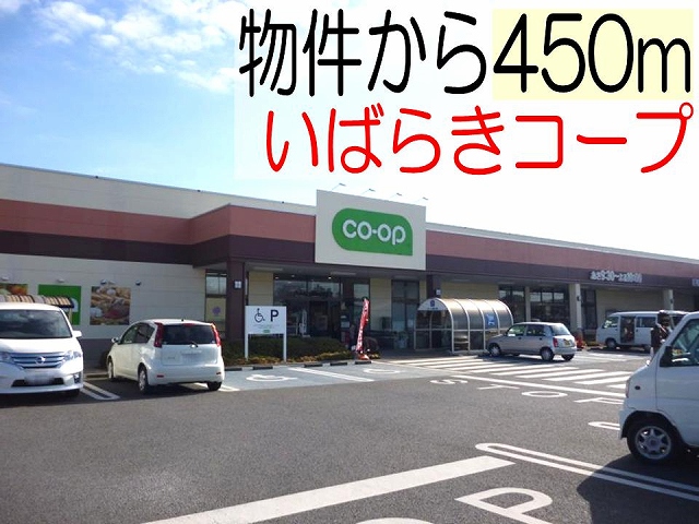 Supermarket. Ibaraki to Co-op (super) 450m