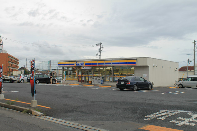 Convenience store. MINISTOP Mito Red Cross hospital before store up (convenience store) 725m