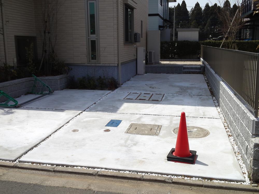 Parking lot. Local (April 2012) shooting