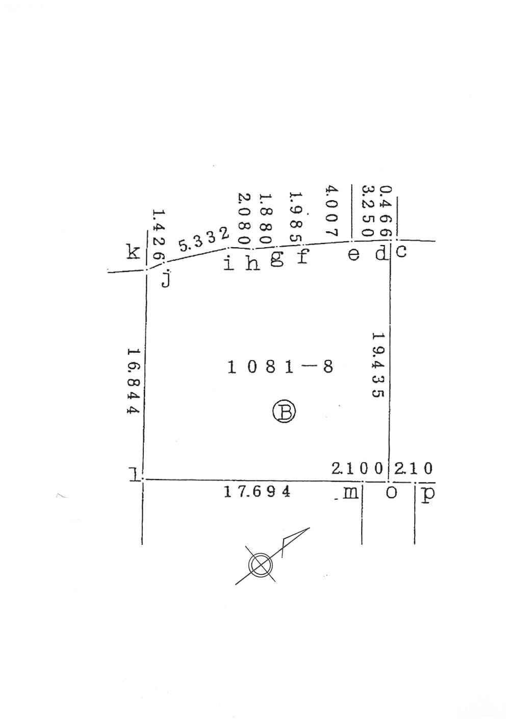 Compartment figure. Land price 7 million yen, Land area 367 sq m