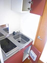 Kitchen. Electric stove with kitchen