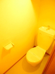 Toilet. Toilet bus independent type