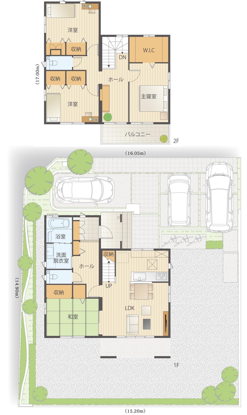 Floor plan. (A-4), Price 37,340,000 yen, 4LDK, Land area 252.68 sq m , Building area 115.52 sq m