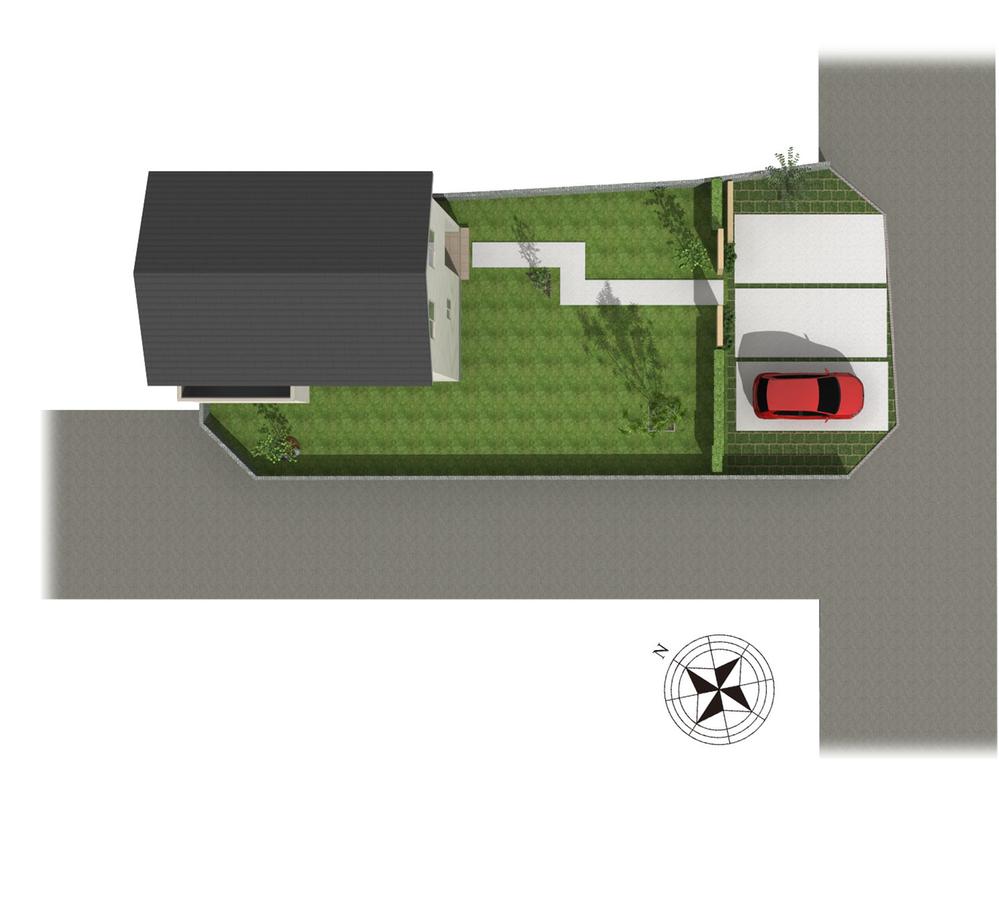 Rendering (appearance). layout drawing