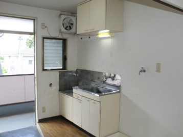 Kitchen. 2 lot gas stoves correspondence ☆ 