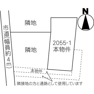 Compartment figure. Land price 11,030,000 yen, Land area 330.74 sq m