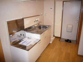 Kitchen. 2 lot gas stoves correspondence ☆