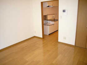 Living and room. Spacious is the flooring of the room