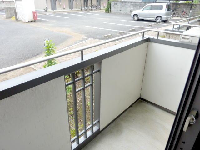 Balcony. There is also a veranda