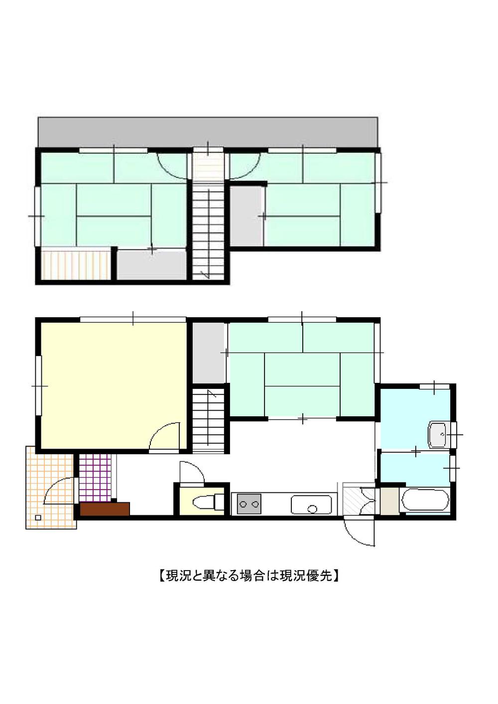 Floor plan. 8.5 million yen, 4K, Land area 162.89 sq m , Building area 76.01 sq m