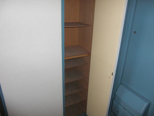 Entrance. Entrance with cupboard