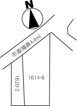 Compartment figure. Land price 16,900,000 yen, It is a land area 363 sq m quiet residential area.