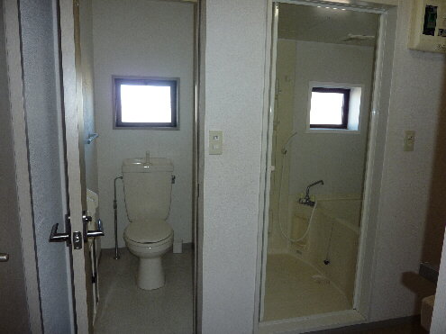 Other Equipment. Bath and toilet are located immediately next to