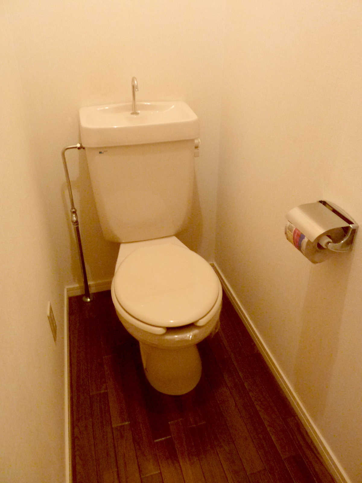Toilet. Of course, the bath and the toilet is separate!