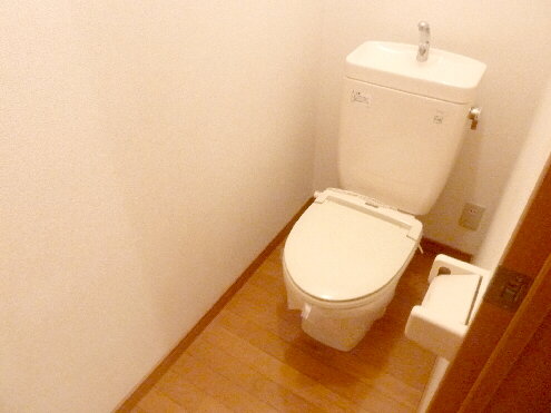 Toilet. Space to settle down