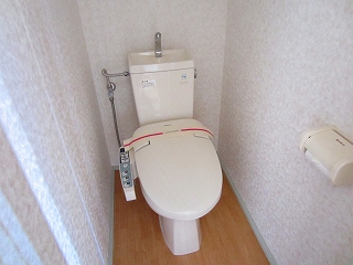 Toilet. With Washlet