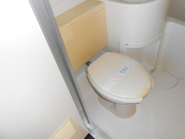 Toilet. Also it is easy clean that it is unit type.