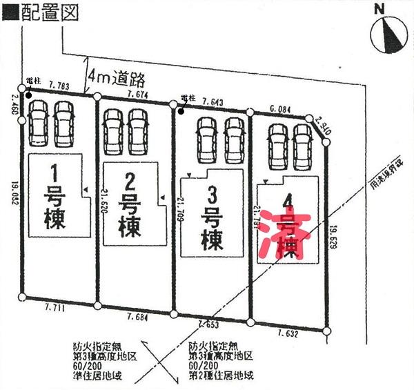 Compartment figure. 20.8 million yen, 4LDK + S (storeroom), Land area 165.3 sq m , Building area 98.81 sq m