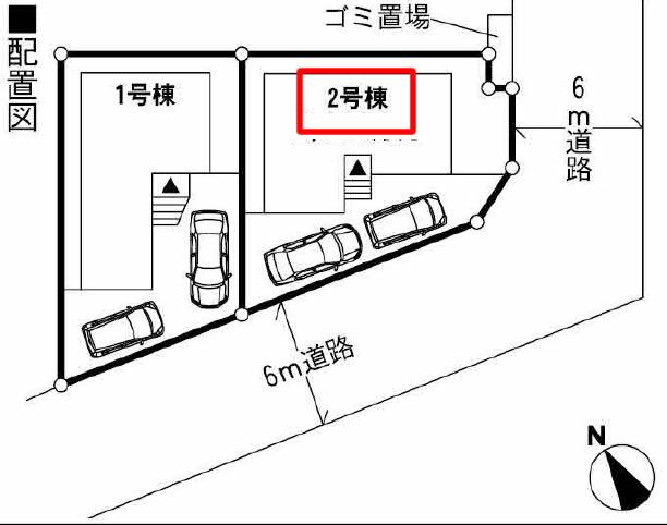 Compartment figure. 19,800,000 yen, 4LDK, Land area 111.43 sq m , Building area 86.66 sq m