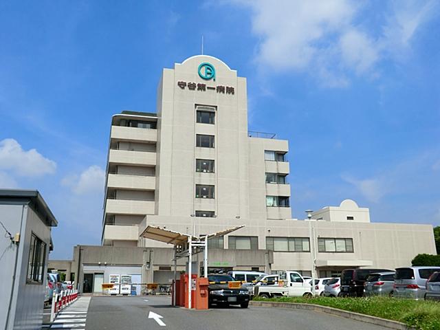 Hospital. Light Hitoshi Board comprehensive Moriya until the first hospital 712m