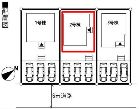Compartment figure. 25,800,000 yen, 4LDK, Land area 176.91 sq m , Building area 96.38 sq m