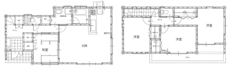 Floor plan. 26,900,000 yen, 4LDK, Land area 165.45 sq m , Building area 100.6 sq m
