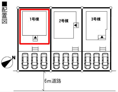 Compartment figure. 26,800,000 yen, 4LDK, Land area 186.49 sq m , Building area 102.87 sq m