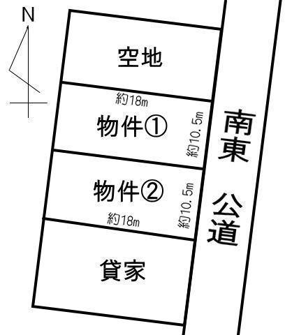 Compartment figure. Land price 30 million yen, Land area 198 sq m